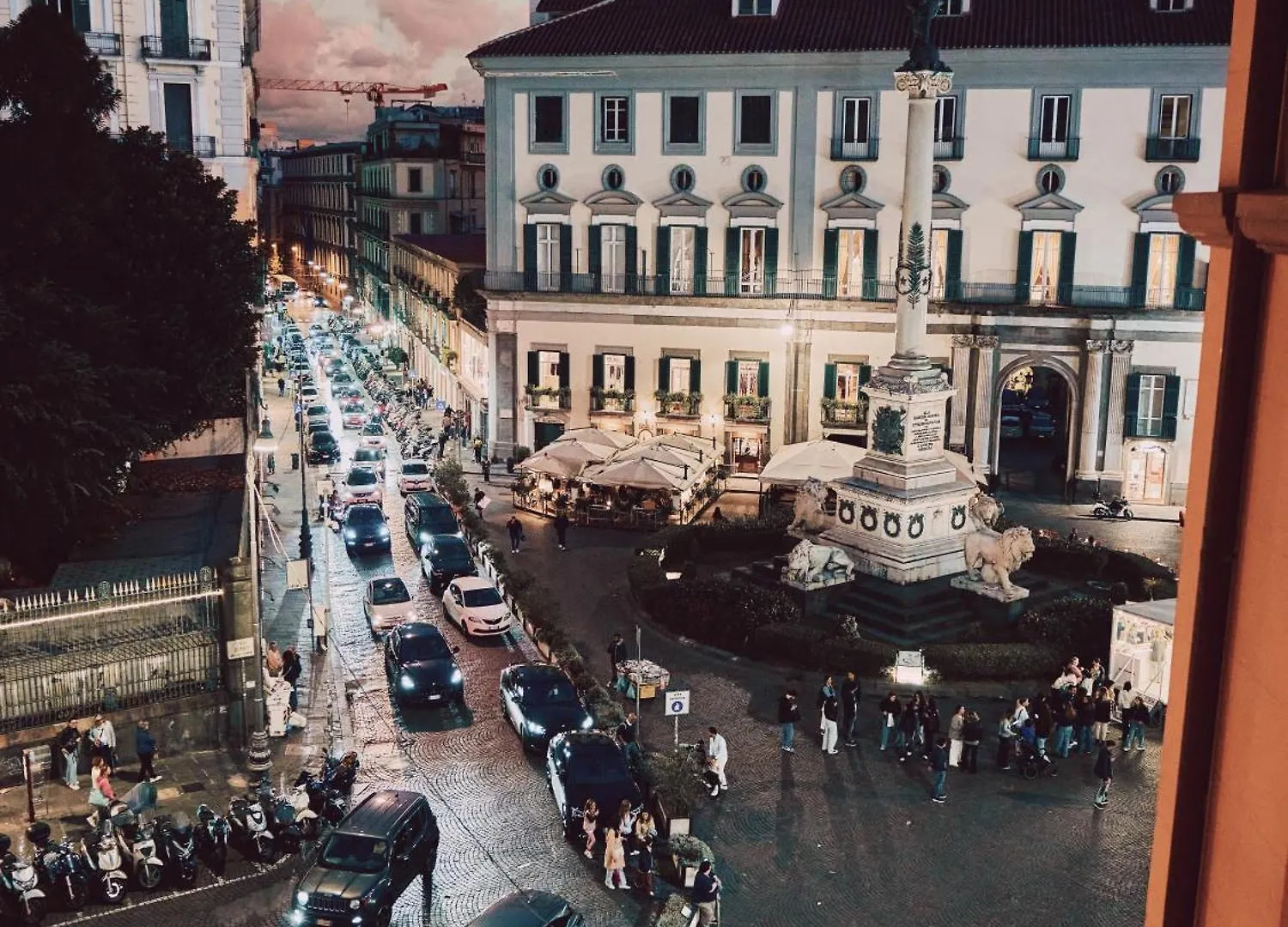 Bed and Breakfast Vista Piazza Dei Martiri Neapol